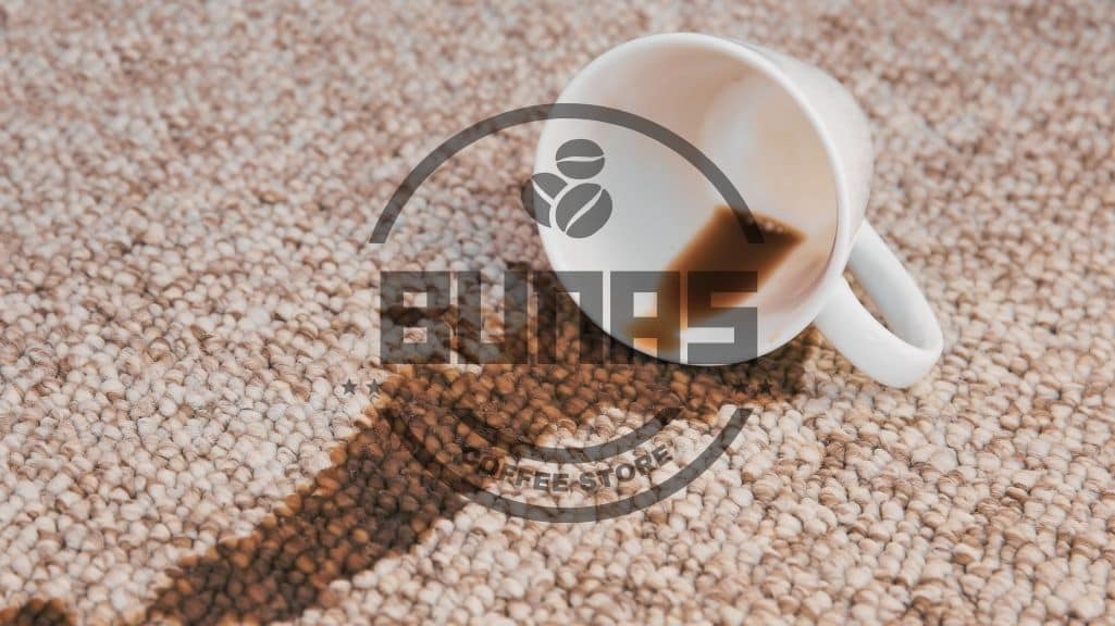 پاك كردن لكه قهوه از روي فرش